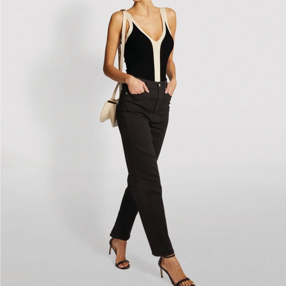 SANDRO Rib-Knit Bodysuit - Picture 6 of 16